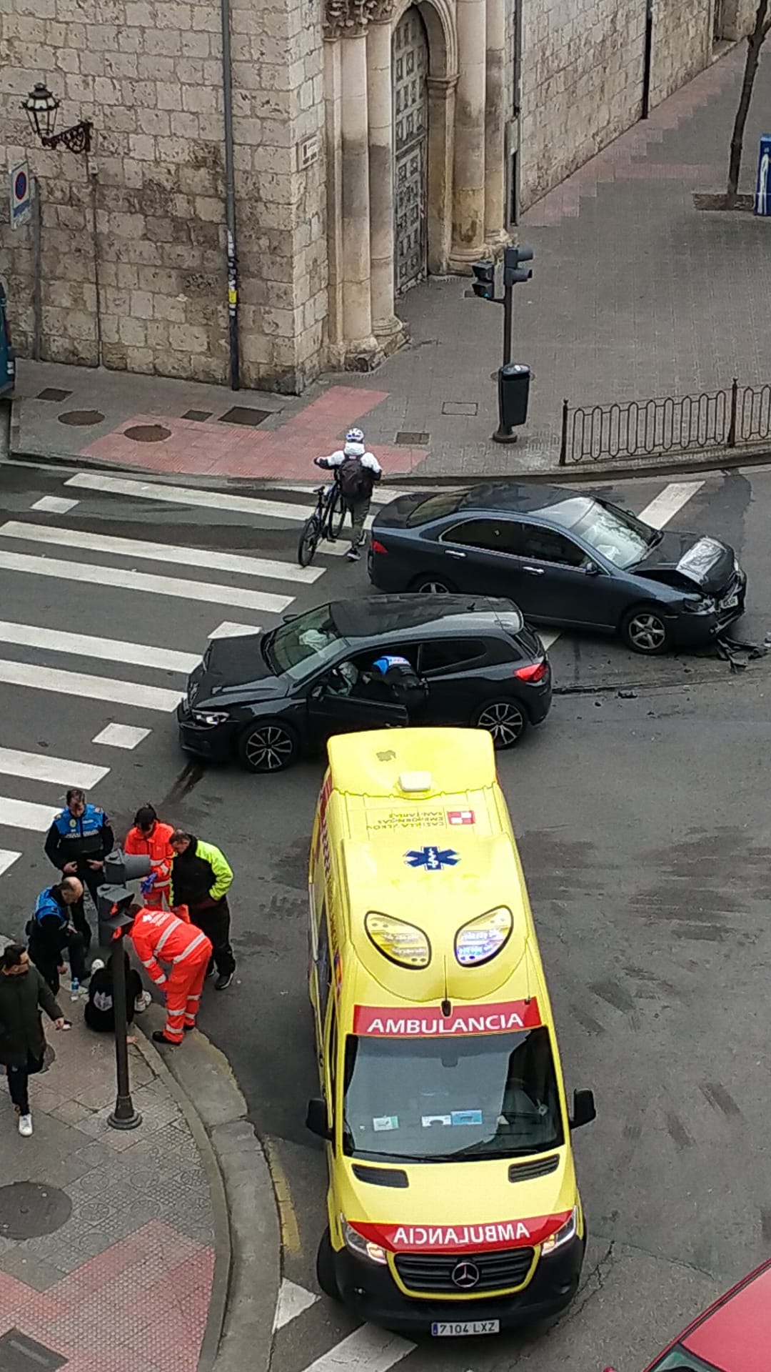 accidente calle madrid